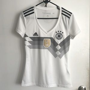 Adidas Germany Soccer Jersey tshirt brand new with tag-size S